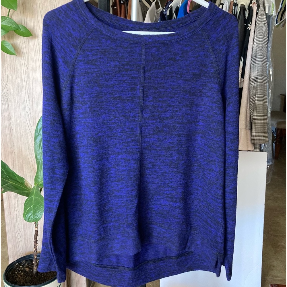 SONOMA Women’s Purple Marled Long Sleeve Top M